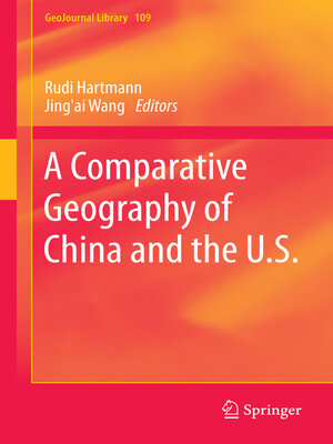 cover image of A Comparative Geography of China and the U.S.